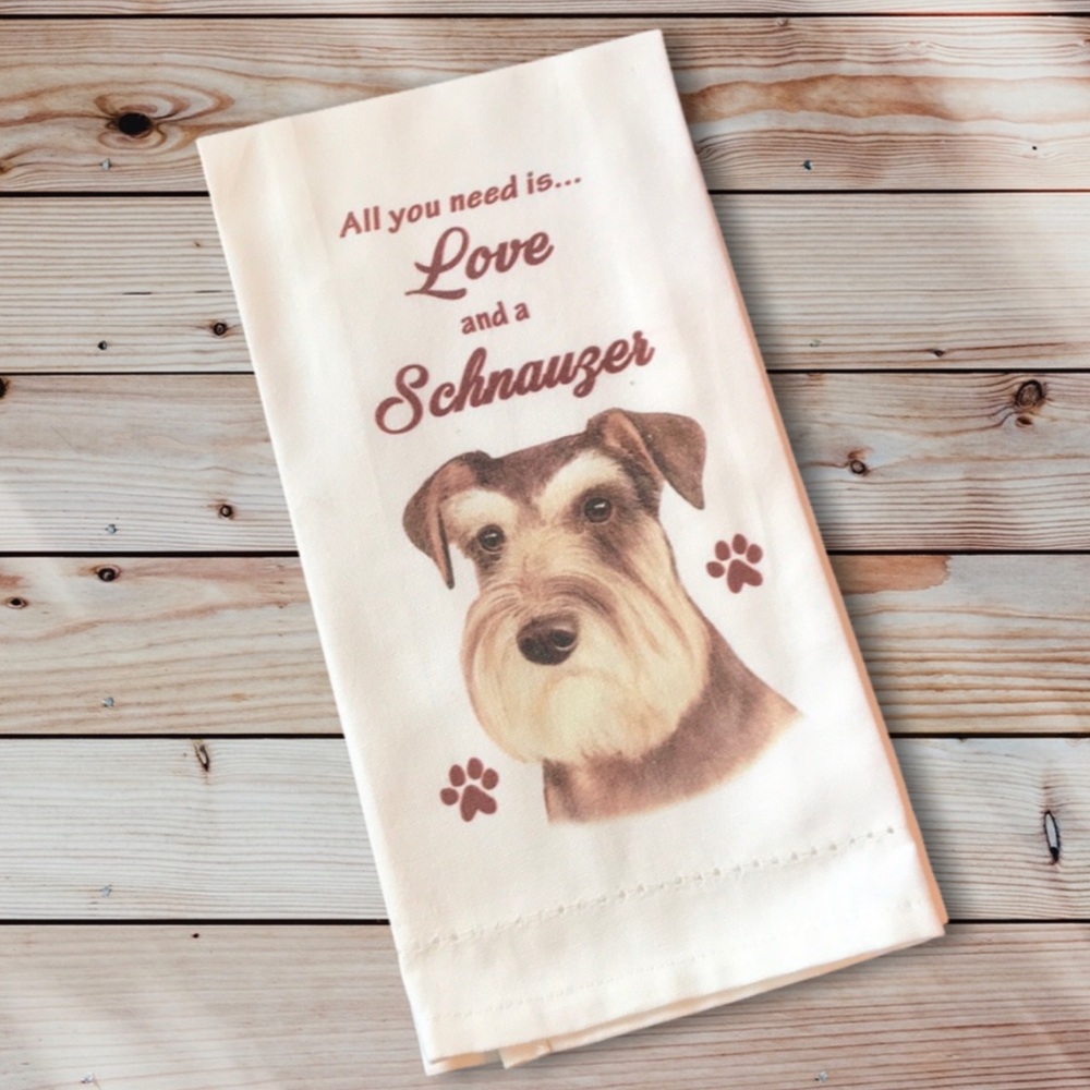 E&S Pets Schnauzer Kitchen Towel